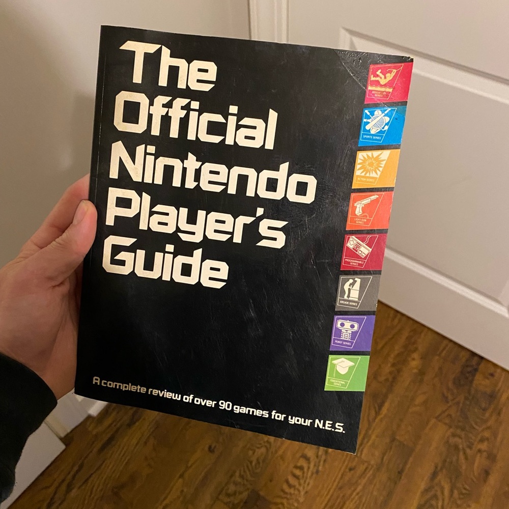 The Official Nintendo Players Guide with Original Stickers